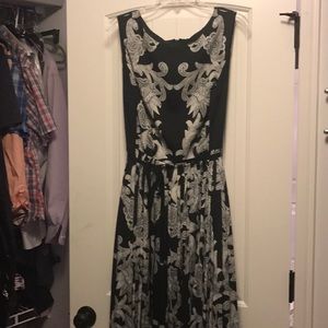 Black and white dress